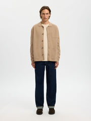 Cardigan in maglia SELECTED 16096549 - Savannah Tan