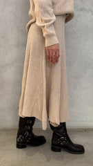 Gonna a ruota in maglia KNITEREE KNW2576GO - Ginger