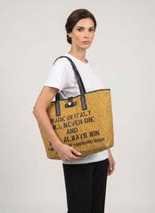 Shopping bag MANIKOMIO DESIGN Mia - Sand