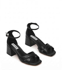 Sandalo con tacco STEVE MADDEN FERGIE - Black Leat