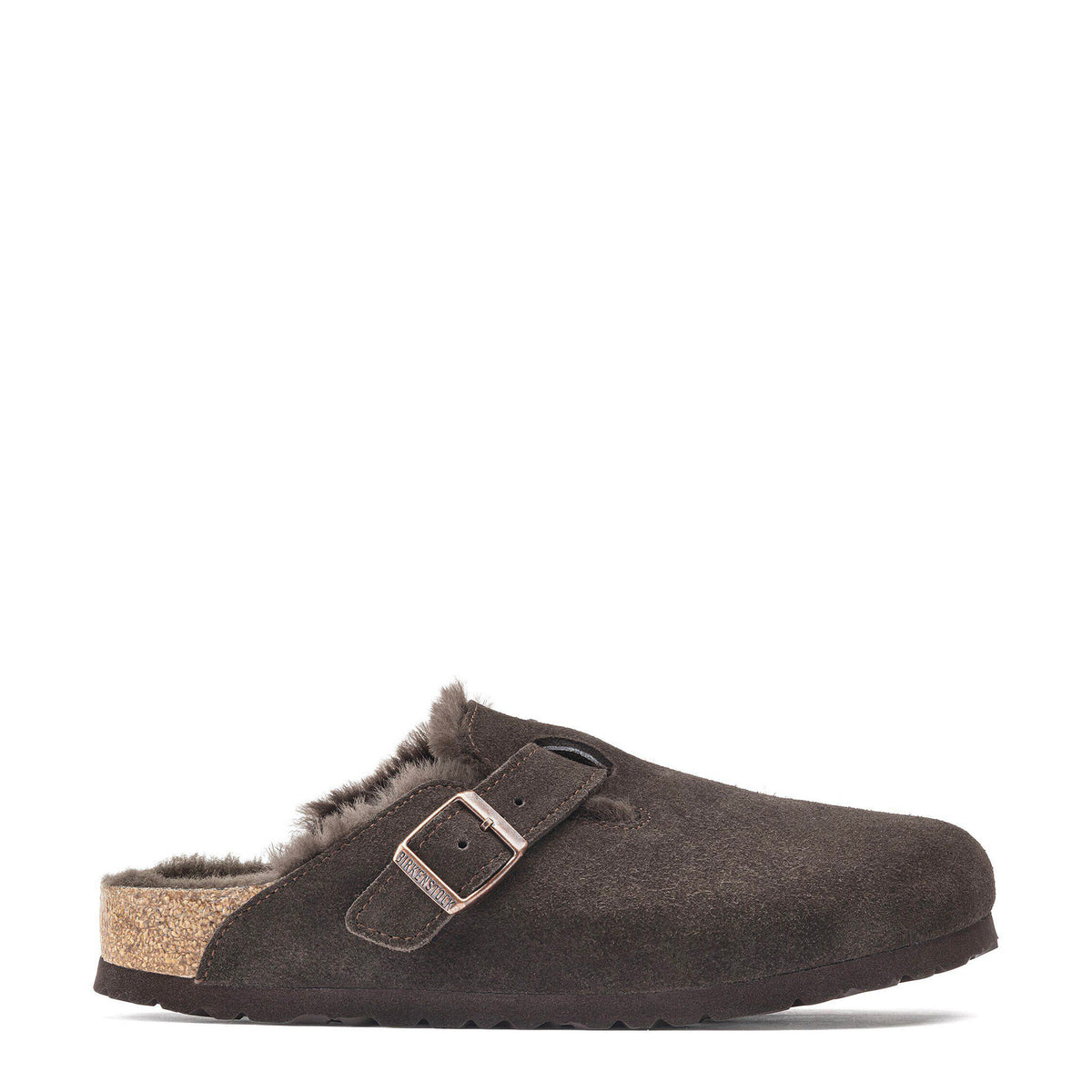 Ciabatta BIRKENSTOCK Boston Shearling 1020529 - Mocca