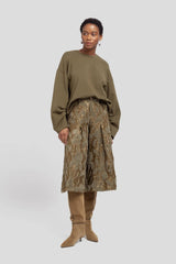 Pantagonna in Jacquard WEILI ZHENG PL15 - Green Lily