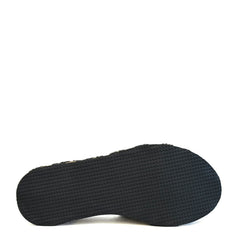 Ciabatta con zeppa GOLD&GOLD GD427 - Nero