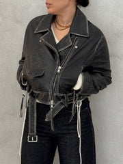 Chiodo BULLY 8736 Leather - Carbone