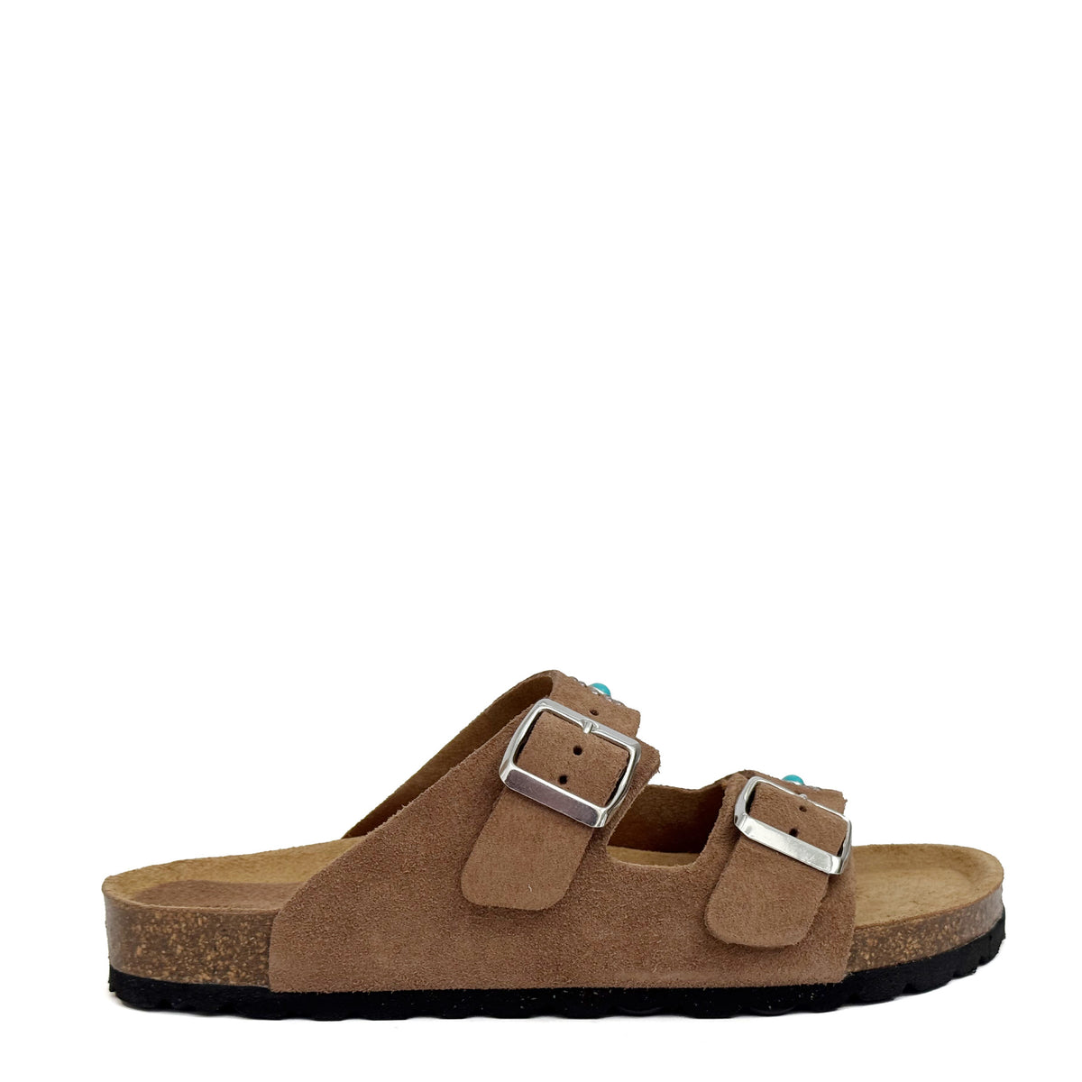 Ciabatta TAJI Buckle 075 Woman - Visone