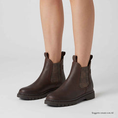 Stivaletto Chelsea TAMARIS 25829 - Brown Comb