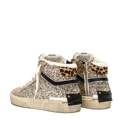 Sneaker alta CRIME LONDON SK8 RECUT HIGH 25170 - Oro