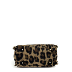 Borsa a mano SAINT BARTH VANITY MINI FELT - Leopard 00223I