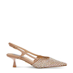 Slingback STEVE MADDEN LEGACI - Clear Rhinestone Mesh