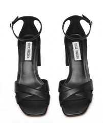Sandalo con tacco STEVE MADDEN FERGIE - Black Leat