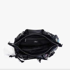 Borsa Shopping LA CARRIE SMILES SYNT. TUMBLED 152M-MG-146 - Black