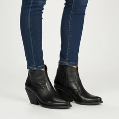 Texano basso KEEP-ORIGINALS 30600 Calif Stella vernice - Nero