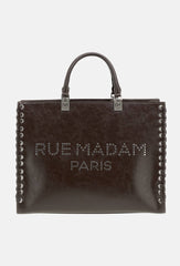 Borsa RUE MADAM SIOUX TOTE - Dark Brown
