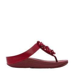 Infradito FIT FLOP Fino Bead-Cluster A2D-D47 - Berry