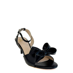 Sandalo con tacco GOLD&GOLD FG02 - Nero