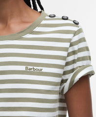 T-shirt Ferryside a righe BARBOUR LML0890 - Dusky Green