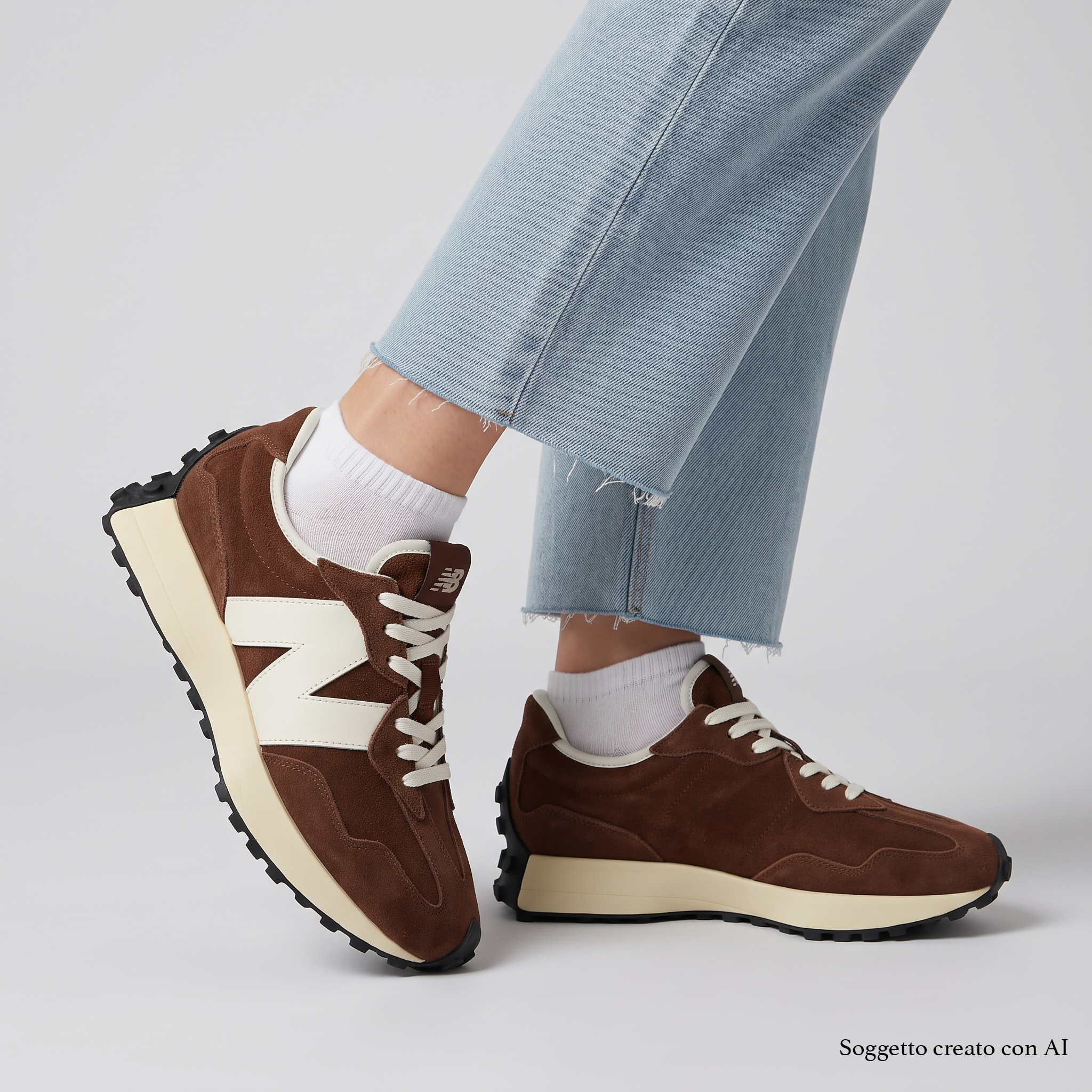 Sneaker NEW BALANCE W32714Q  - Pumpernickel Linen