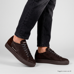Sneaker CRIME LONDON 10805AA9 AMUSE - Dark Brown