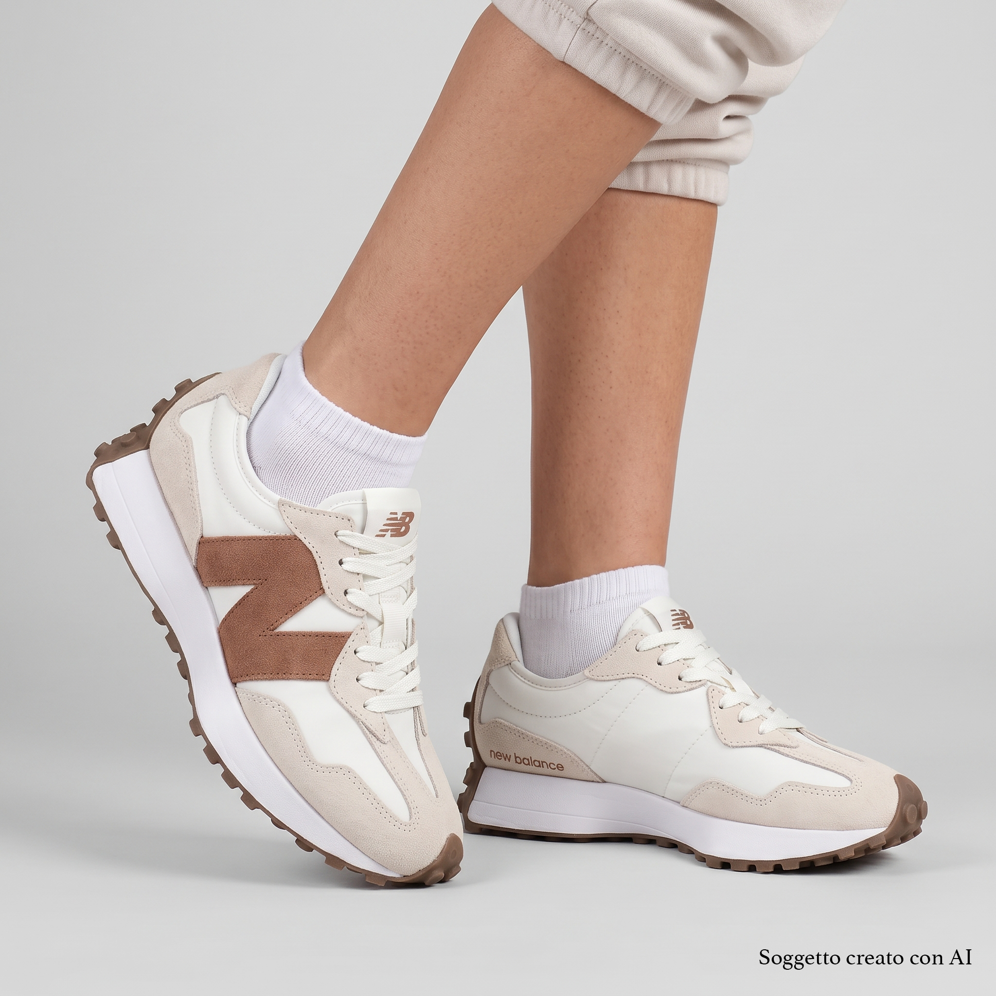 Sneaker NEW BALANCE W327SUC  - Sea Salt/Mushroom
