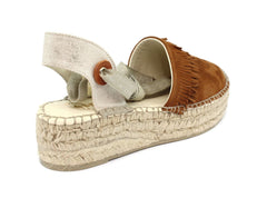 Shoe ESPADRILLAS Goddess ante/kemp whiskey/raw
