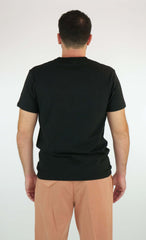 T-shirt DEUS EX MACHINA DMW41808H Frontal Match - Black - Sergio Fabbri