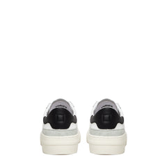 Sneaker  D.A.T.E. SONICA CALF WHITE- BLACK