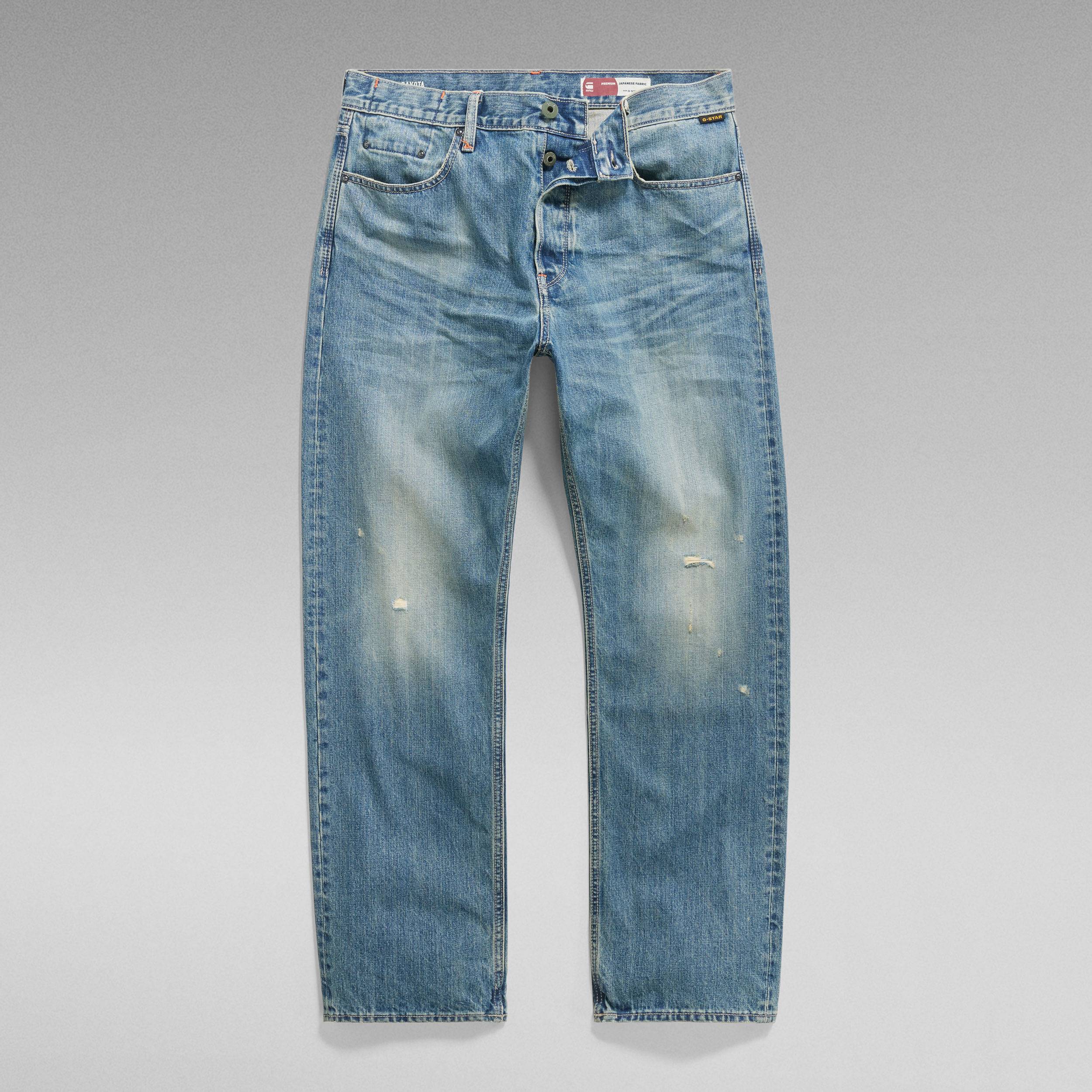 G-STAR D23691-D315 Dakota Regular Straight Jeans - Antique Faded Niagara