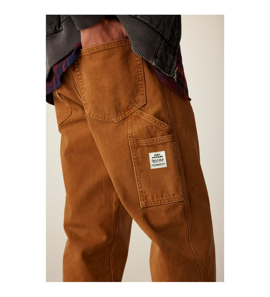 Pantaloni LEVI'S 568 Stay Loose Carpenter Dark Ginger 55849-0034 - Sergio Fabbri