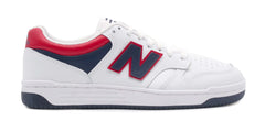 Sneaker NEW BALANCE BB480LNR - White/Navy/Red - Sergio Fabbri