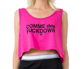 CANOTTA - CDFD914 - COMME DES FKDOWN FUXIA