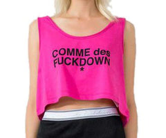 CANOTTA - CDFD914 - COMME DES FKDOWN FUXIA