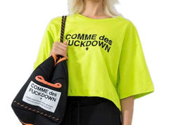 T-SHIRT - CDFD912 - COMME DES FKDOWN VERDE