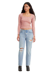 Jeans LEVI'S CON VITA MINI 501® A47290 Destructed - Blu