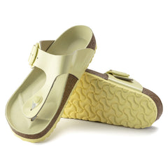 Infradito BIRKENSTOCK GIZEH BIG BUCKLE 1021500 SHINE POPCORN