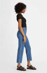 Jeans Levis - RIBCAGE STRAIGHT ANKLE 72693-0117 Jazz Pop - Blu - Sergio Fabbri