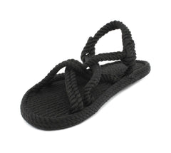 Sandalo BOHONOMAD BODRUM BO.0015 - BLACK - M