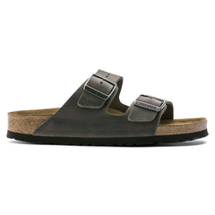 Ciabatta BIRKENSTOCK Arizona Oiled Leather 1013645 - Iron