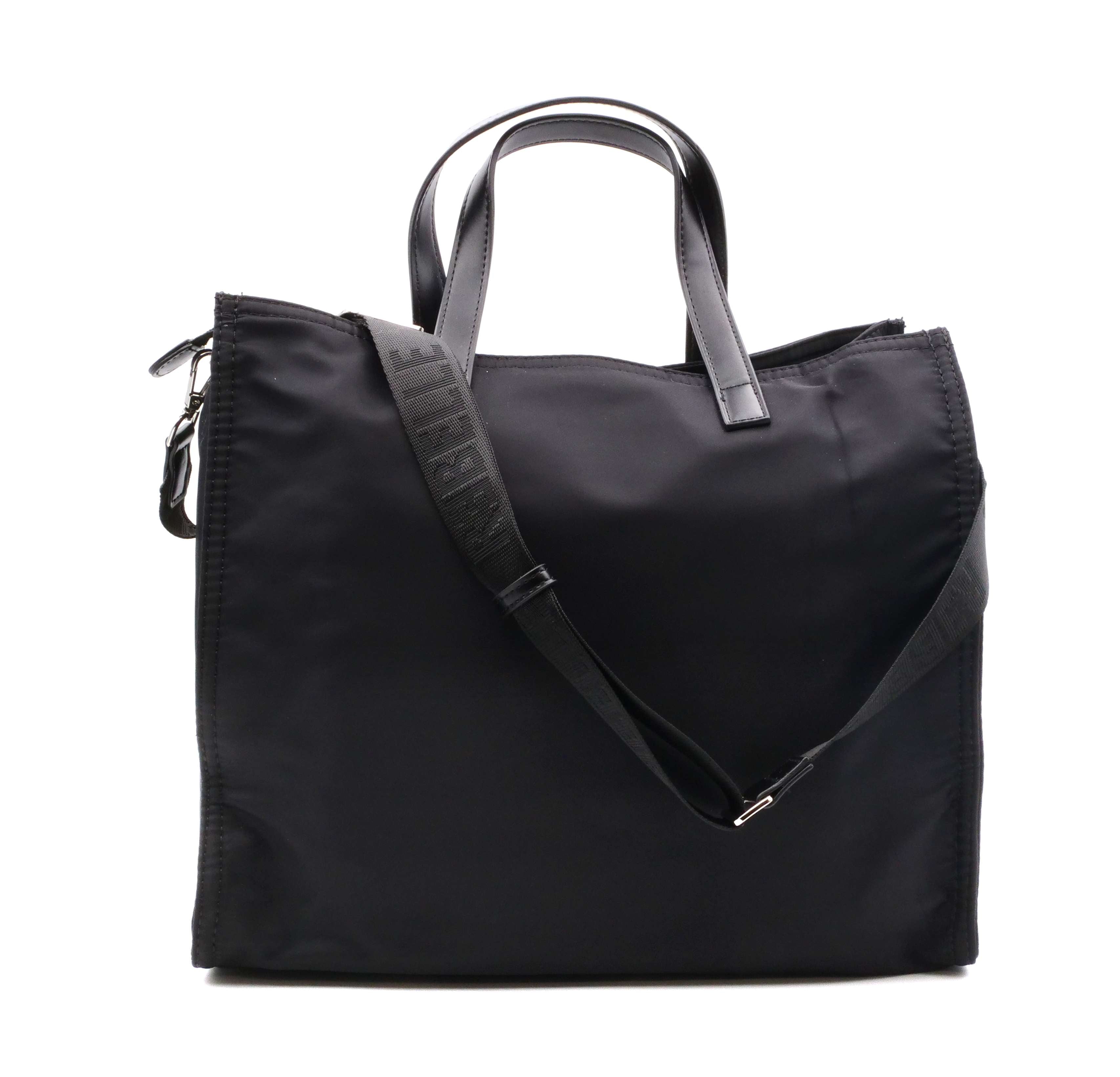 Shopping Bag ELECTRA REBELLE - BLACK - Sergio Fabbri