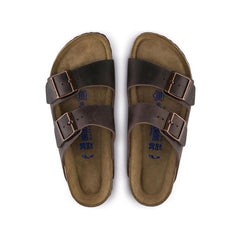 Ciabatta BIRKENSTOCK Arizona Oiled Leather 452763 - Habana - Sergio Fabbri