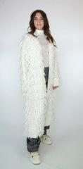 Cardigan over GAELLE PARIS GBDP19563 - Bianco