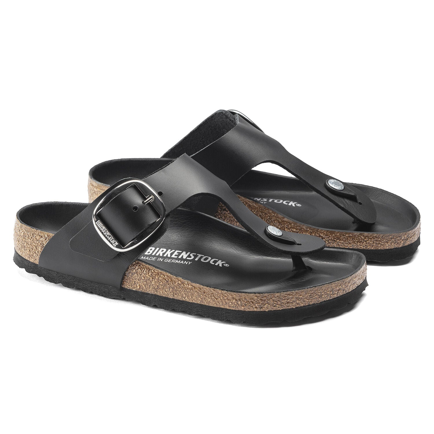 Infradito BIRKENSTOCK GIZEH BIG BUCKLE BLACK 1023334 - Sergio Fabbri
