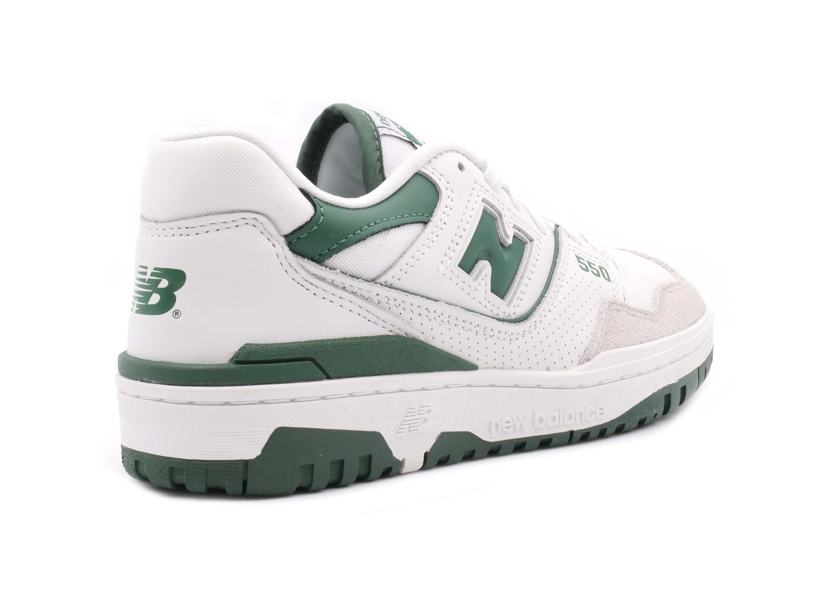 Sneaker NEW BALANCE W BB550WT1 - White/Green