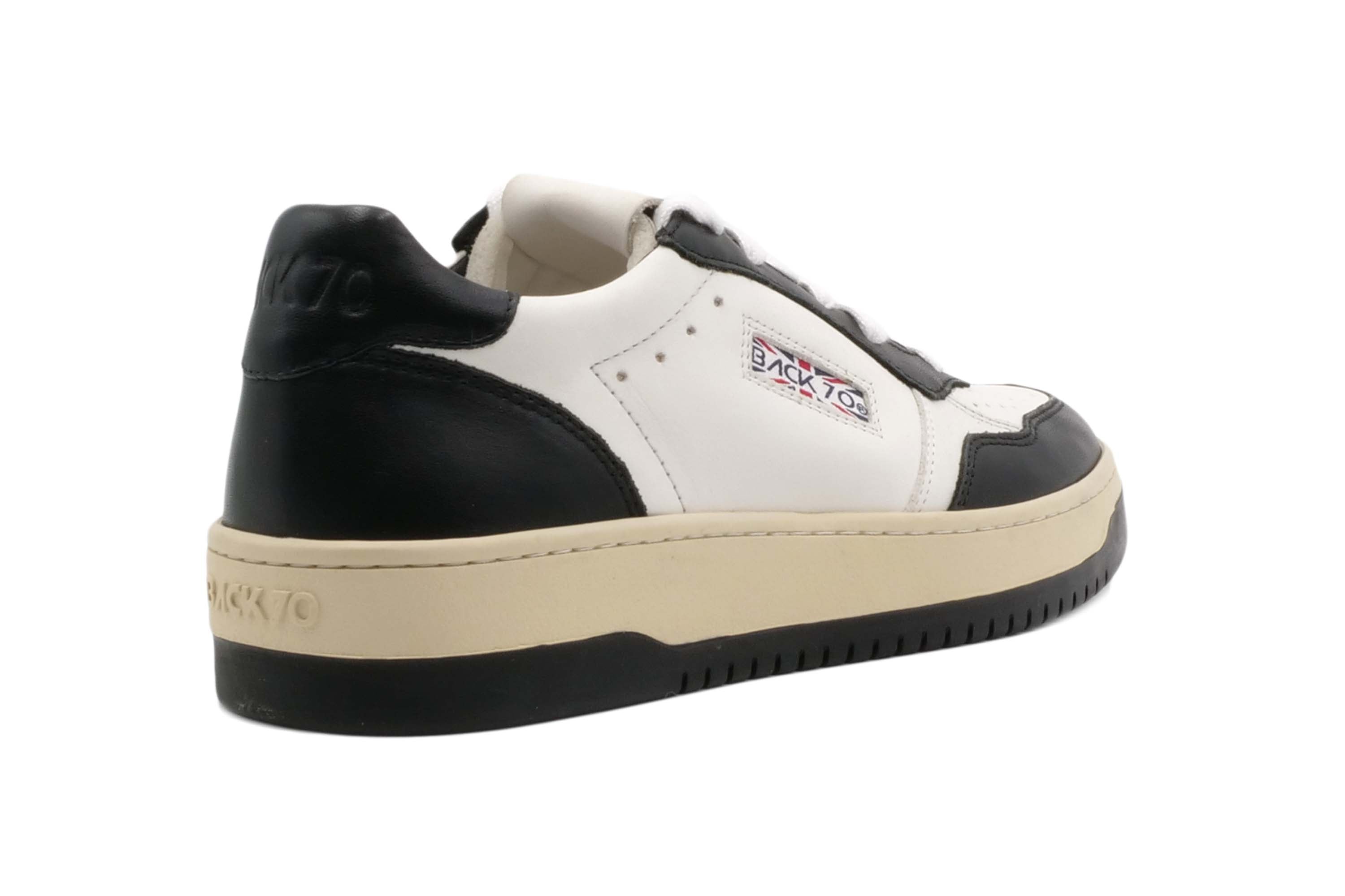 Sneaker BACK 70 SLAM White/Black - M