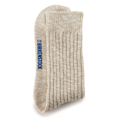 BIRKENSTOCK Cotton Slub Beige/White socks 1008061 - M