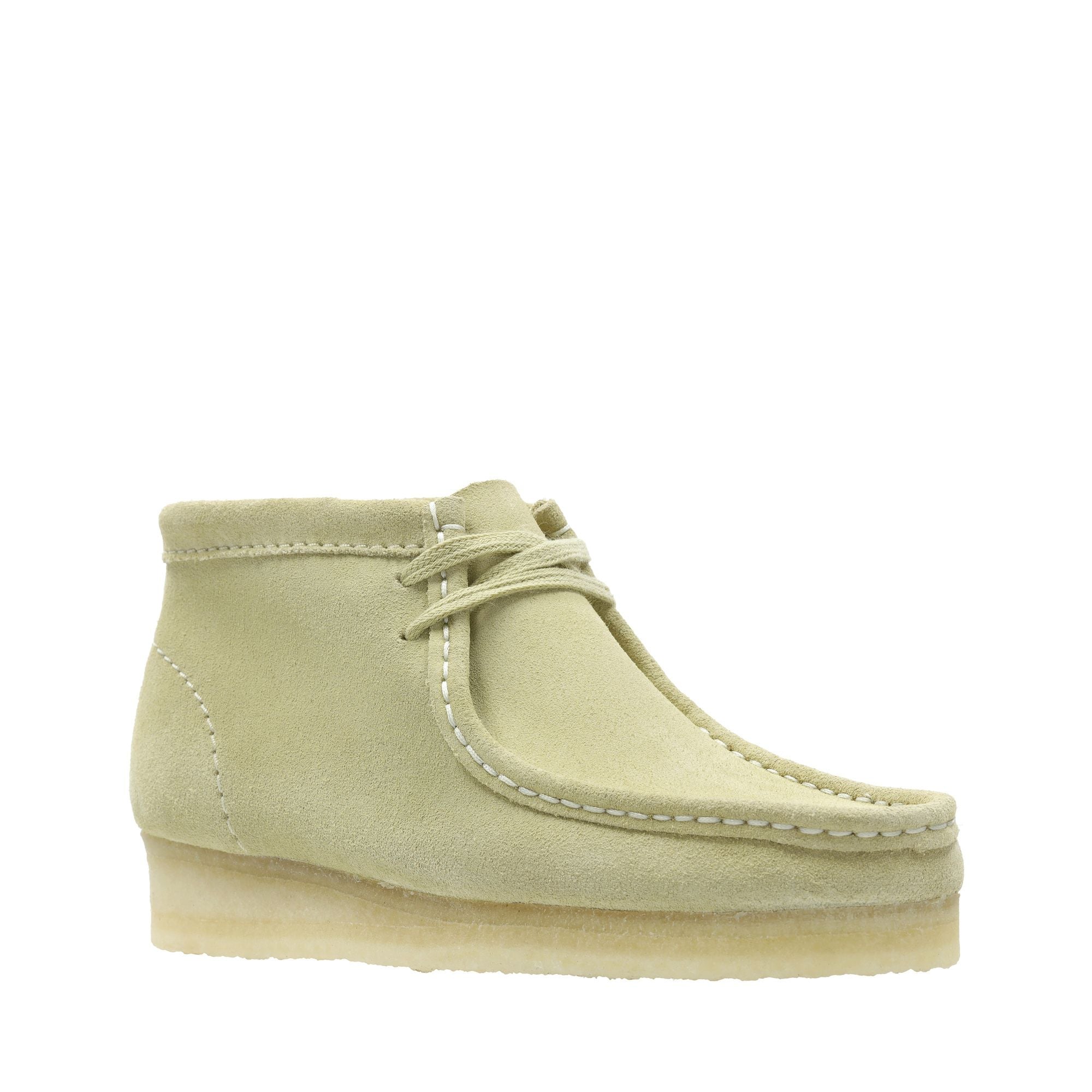 CLARKS Wallabee Boot Maple Suede Shoe price online