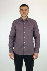 Camicia ROSSO MALASPINO Dirck 00 1226 - Bordeaux - Sergio Fabbri