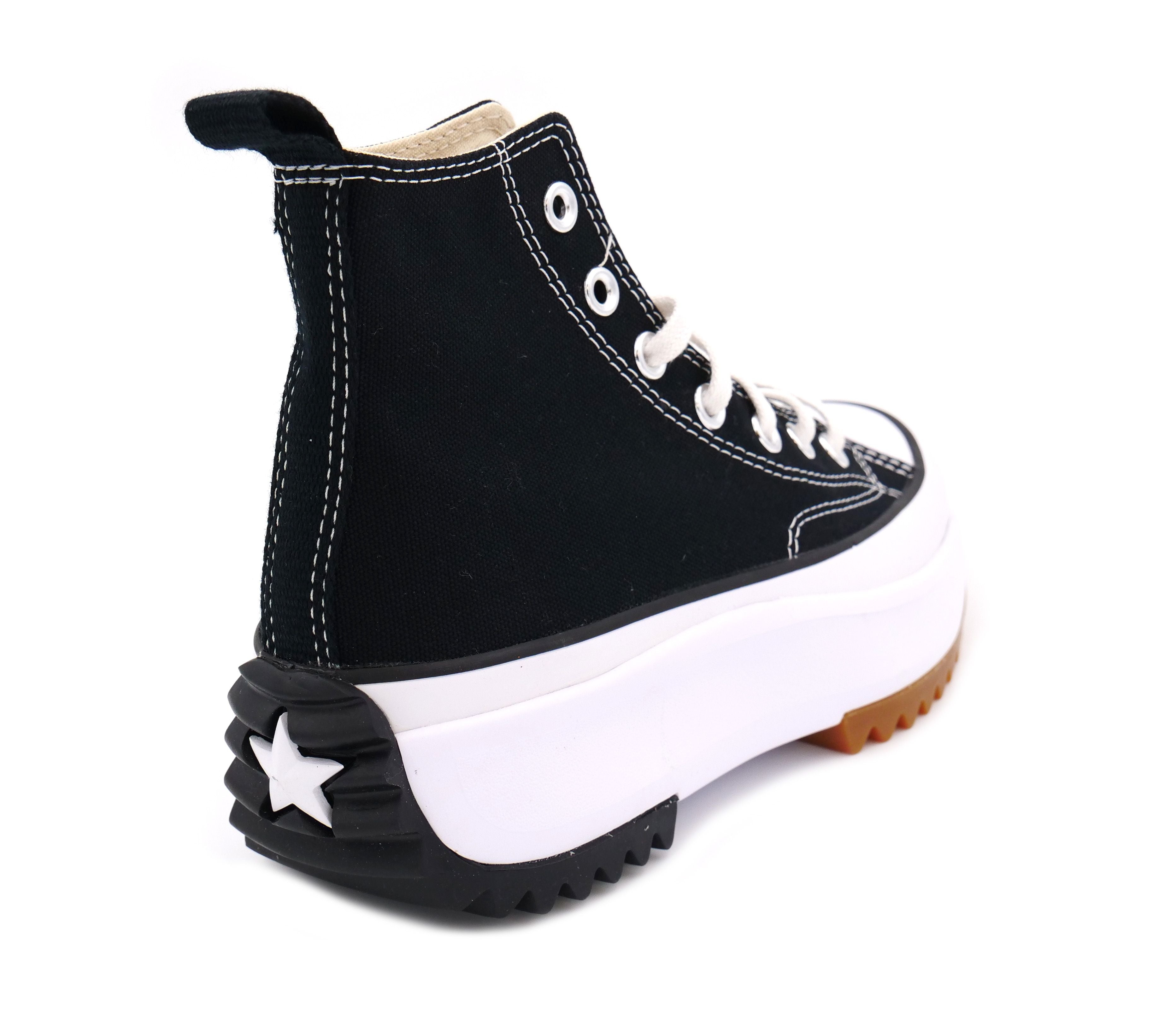 Sneaker CONVERSE RUN STAR HIKE CANVAS PLATFORM 166800C - BLACK - Sergio Fabbri
