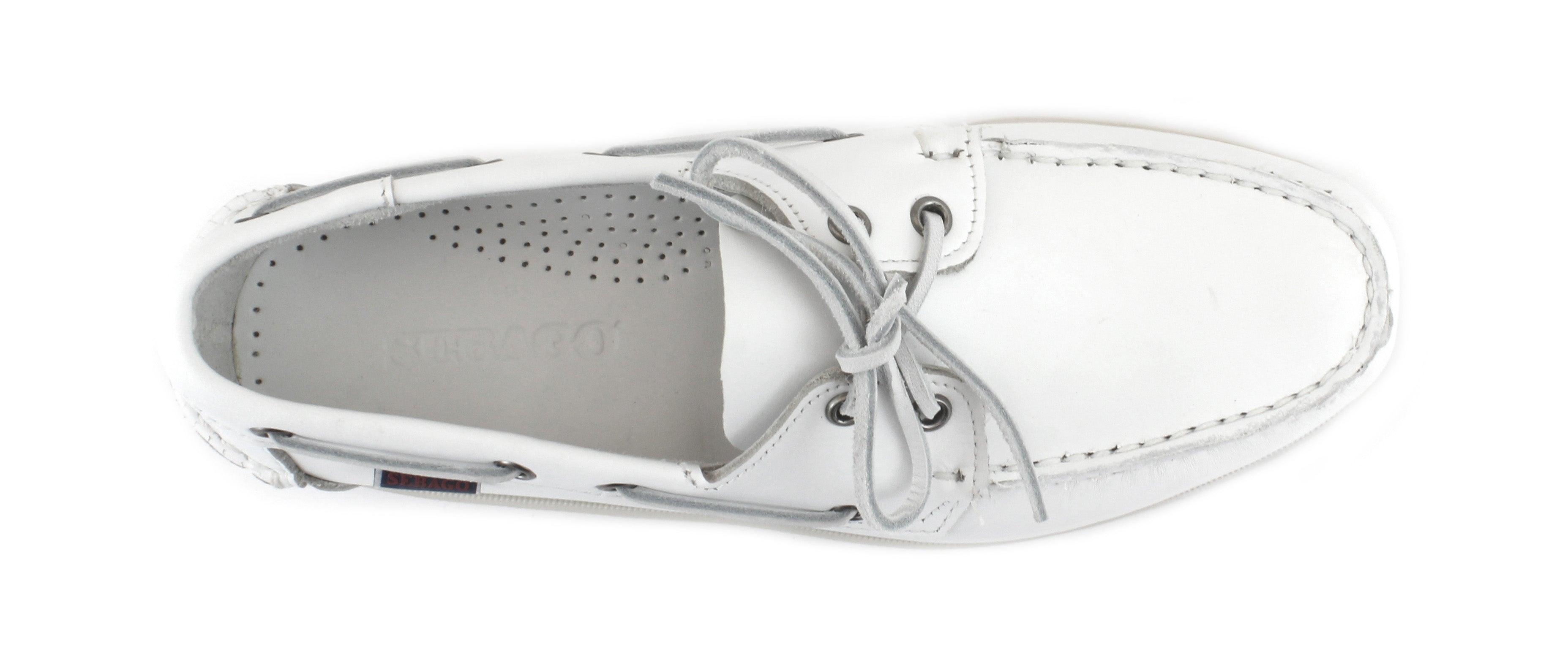 Mocassino SEBAGO DOCKSIDES PORTLAND - WHITE - Sergio Fabbri