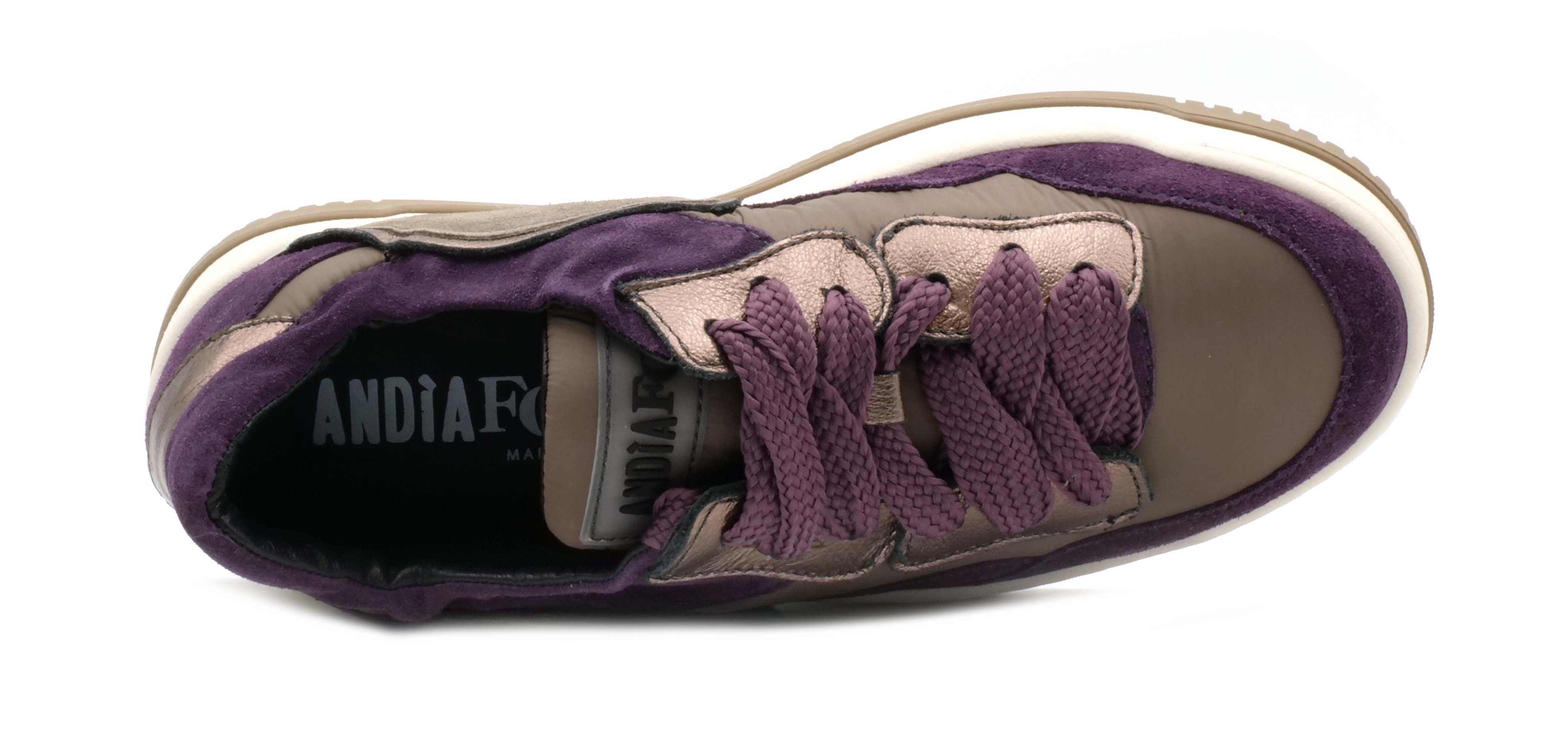 Sneaker ANDIA FORA Meet Violet Purple - Sergio Fabbri