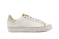 Sneaker HIDNANDER Starless Low Woman - White/Khaki - Sergio Fabbri